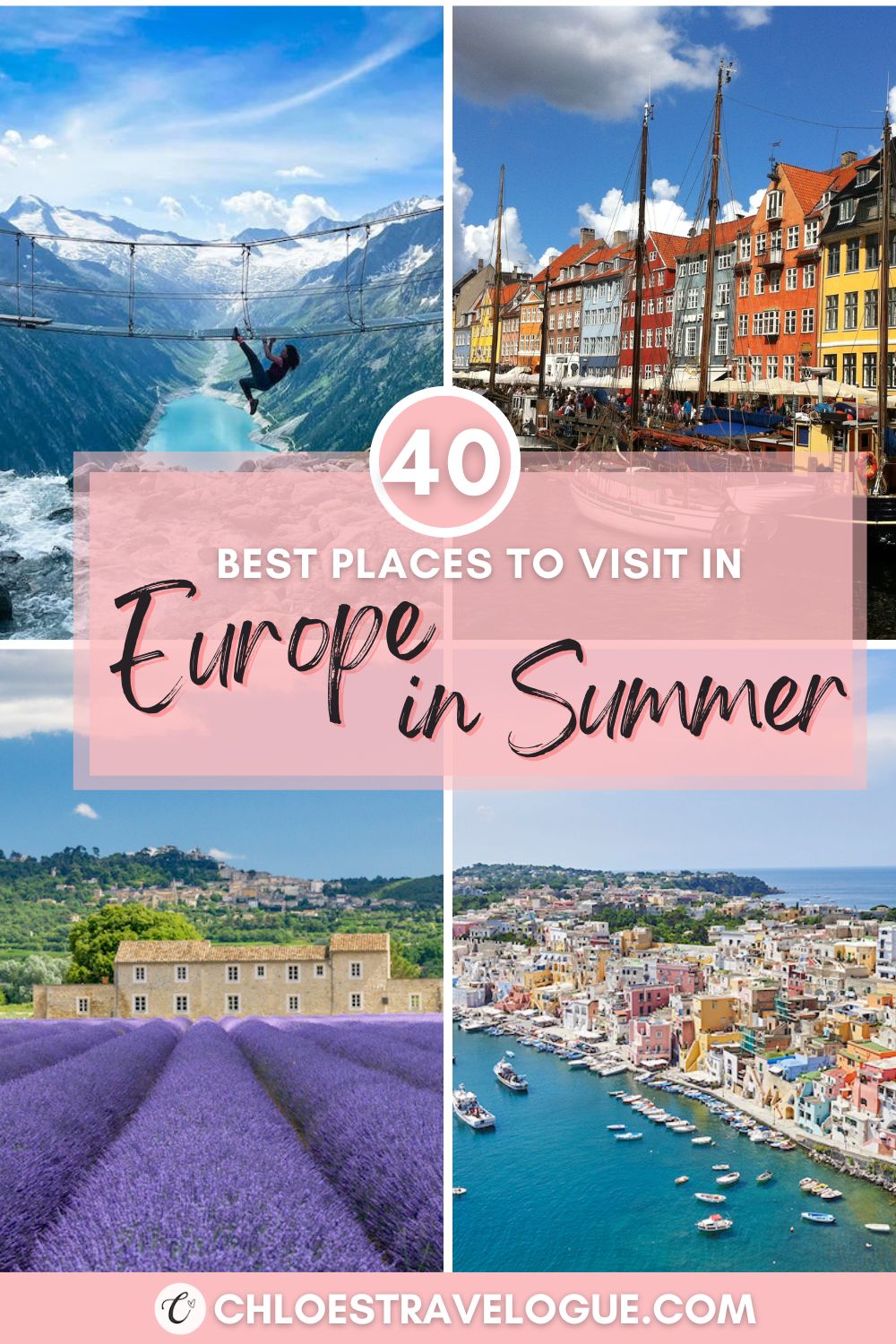 40 Best Summer Destinations in Europe (Popular + Hidden Gems)