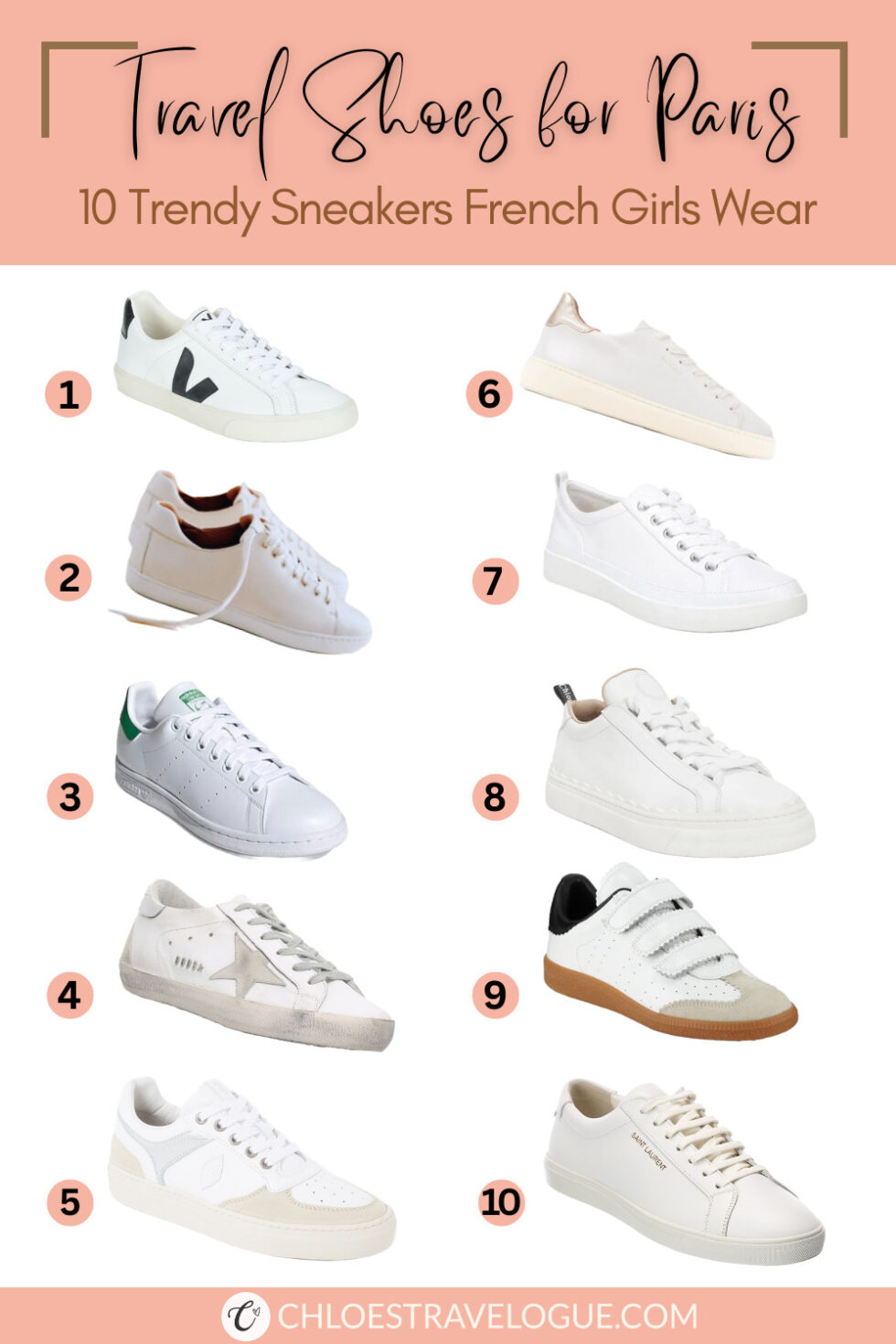 10 Best Walking Shoes for Paris Stylish Sneakers Parisians Wear!